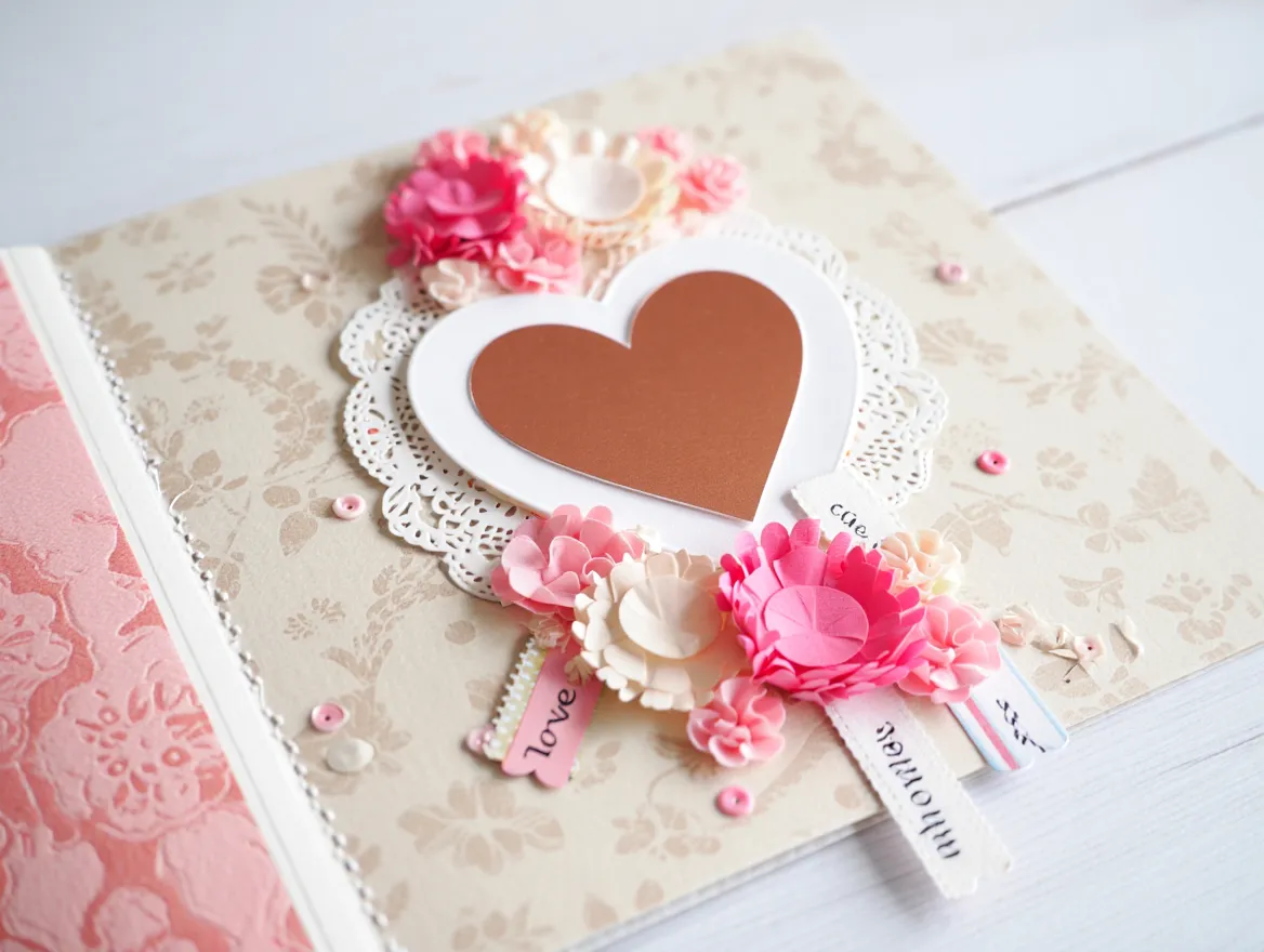 Scrapbook layouts and paper craft designs