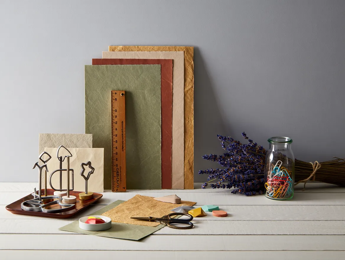 Paper craft supplies and materials